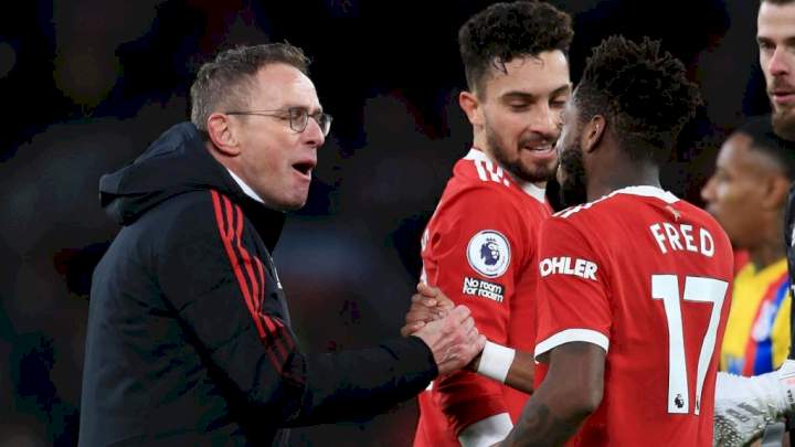 EPL: I asked my assistant who scored - Rangnick speaks on Fred's goal