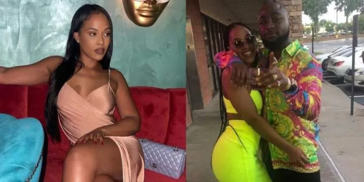 Davido's baby mama, Amanda steps out for the first time following rumours of second pregnancy with the singer (video)