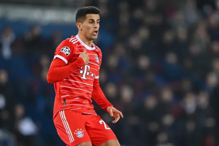 Joao Cancelo has spent the second half of the season on loan at Bayern Munich from Manchester City 