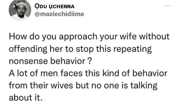 Man seeks help over wife's habit of leaving diapers in plates