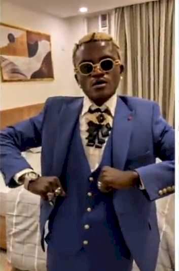 Portable leaves fans gushing as he steps out in suit for the first time (Video)
