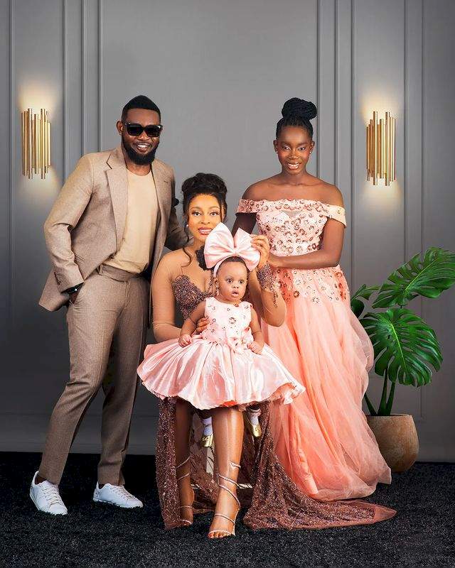AY Makun and wife mark 14th wedding anniversary with beautiful family photos