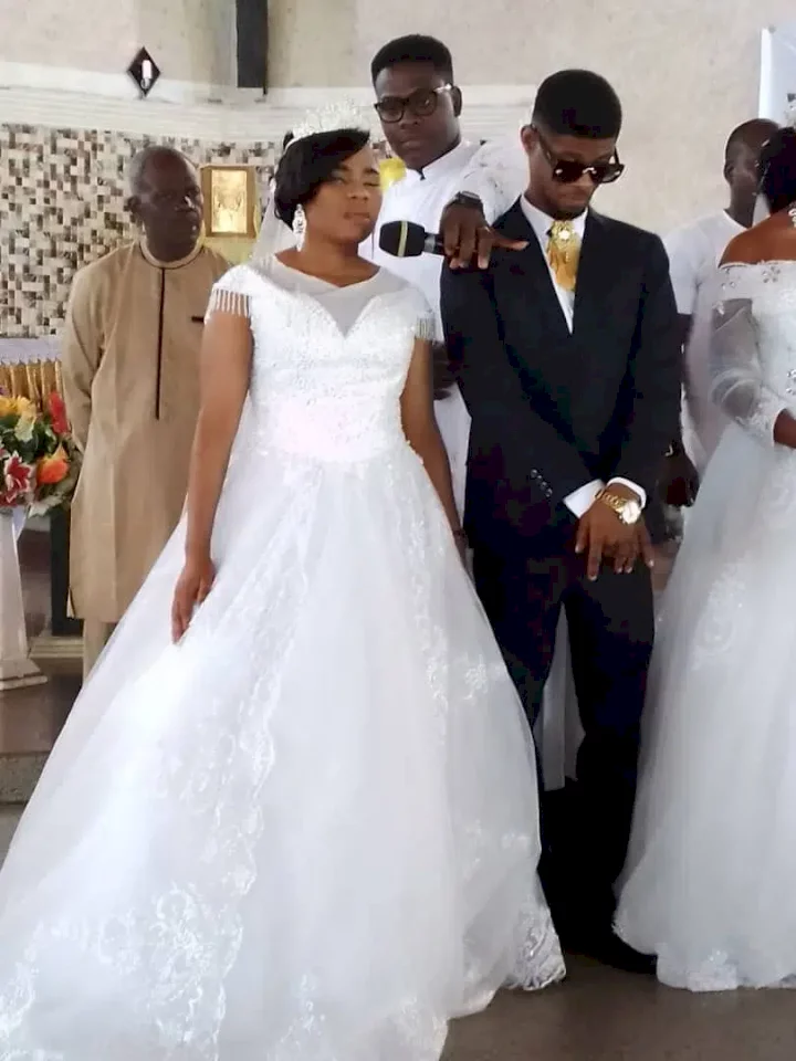 Visually impaired lovers wed in Anambra (Photos)