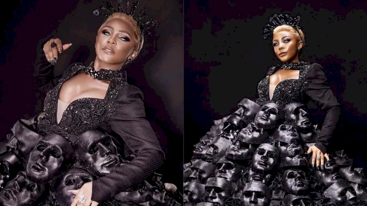 "I am a child of God; it's just fashion" - Ifu Ennada tells those calling her devil because of her AMVCA dress