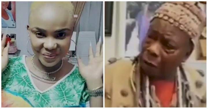 Iyabo Ojo reacts to interview of a man that said she will suffer and die over the Baba Ijesha's saga (Video)