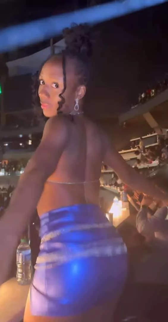 Korra Obidi bashed over outfit to Davido's concert in Atlanta