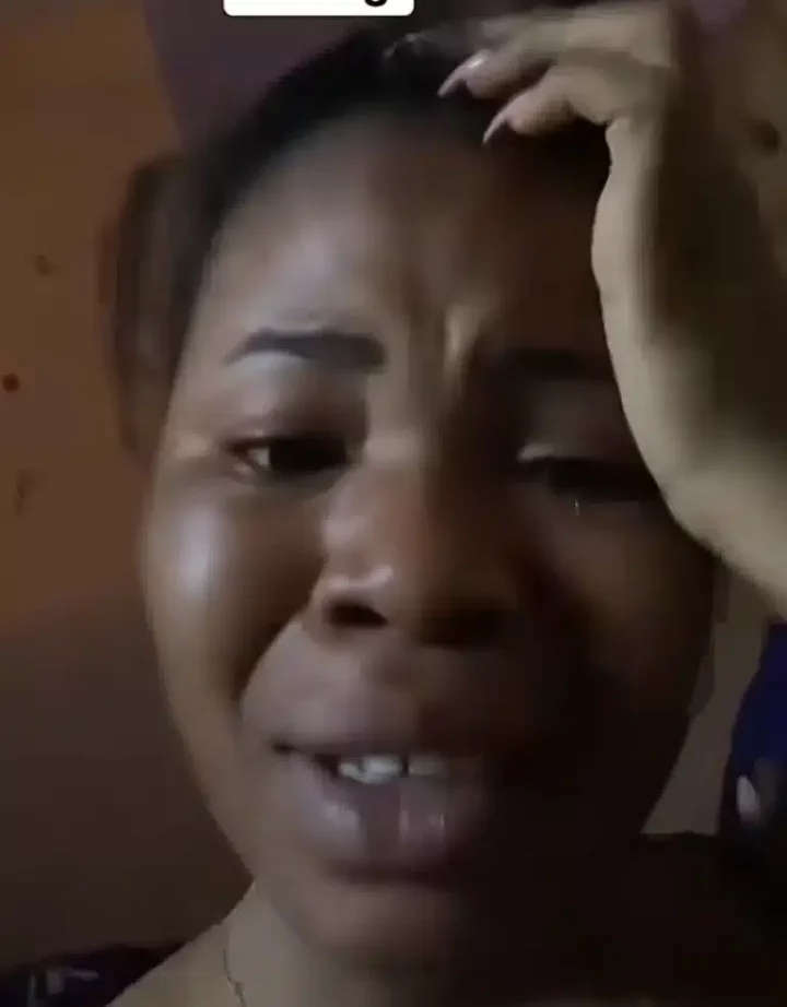 Lady breaks down in tears after boyfriend of 7 years marries another woman