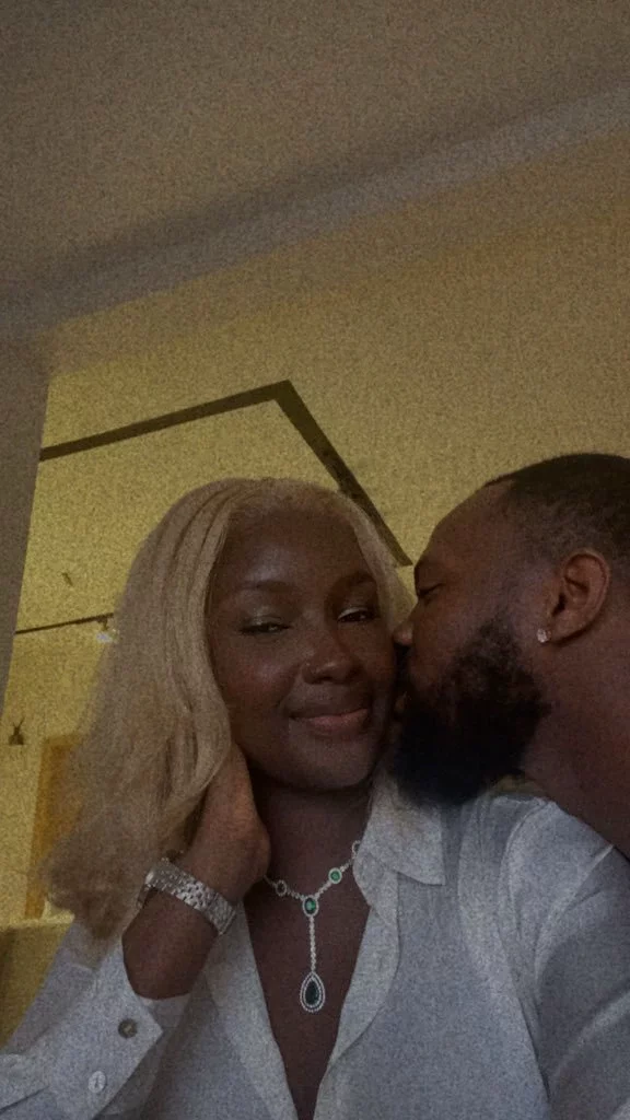 Reality star, Saskay goes public with her man