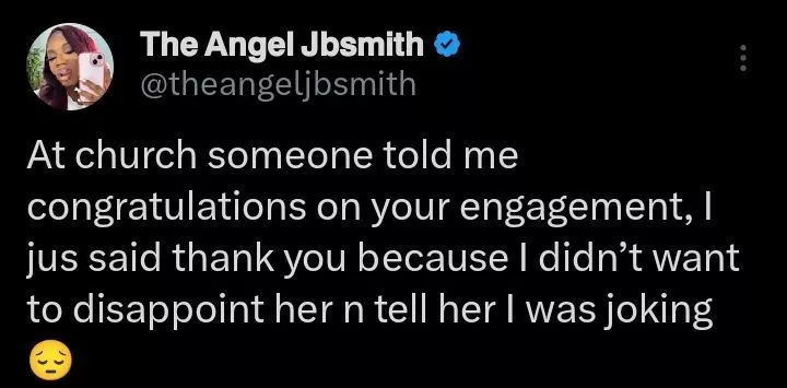 Angel Smith speaks on recent engagement