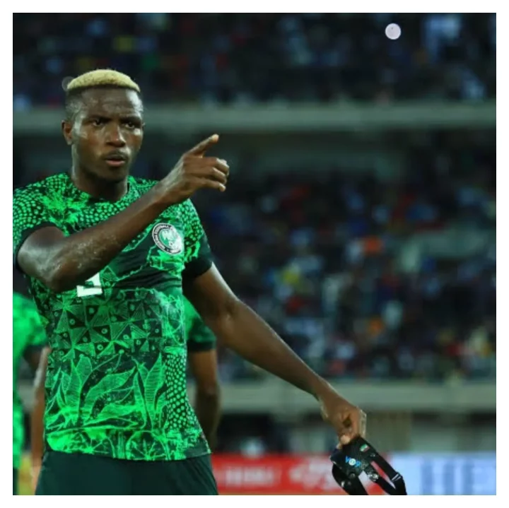 Osimhen surpasses Aiyegbeni, now third on Super Eagles' all-time goalscorers' list (Top 10)