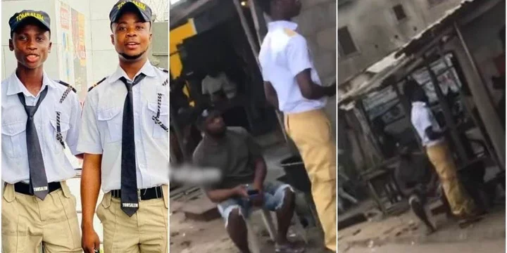 "They're back to square 1" - Tosin Silverdam asserts as he shares video of Happie Boys on the street