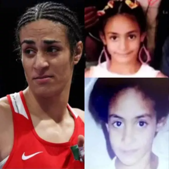 Childhood photos of Algerian boxer in middle of Olympics gender role emerge