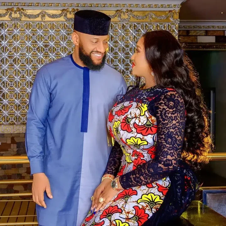 Yul Edochie praises wife Judy Austin for directing 2 movies back-to-back