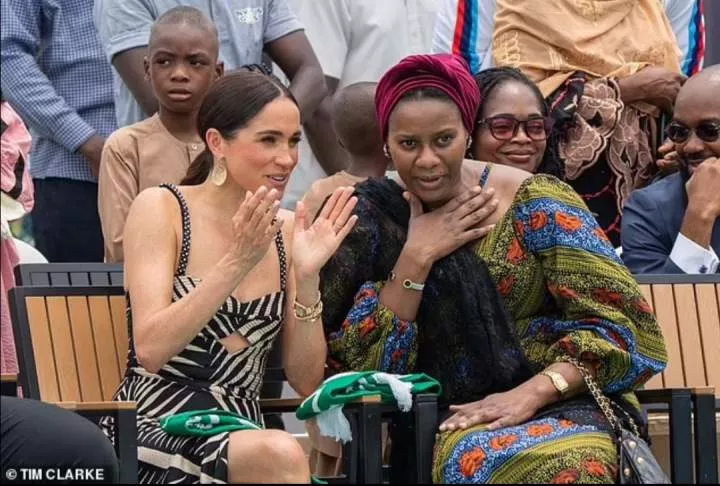 Prince Harry and Meghan Markle enjoy sitting volleyball match with wounded soldiers on day 2 of visit to Nigeria (photos/video)