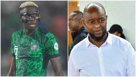 God punish you - All the 9-point attack from Victor Osimhen against resigned Super Eagles coach Finidi George
