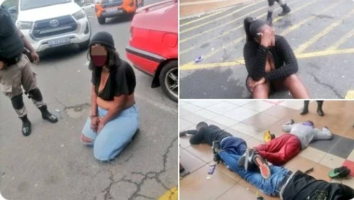 Two female armed robbers and three accomplices arrested in South Africa