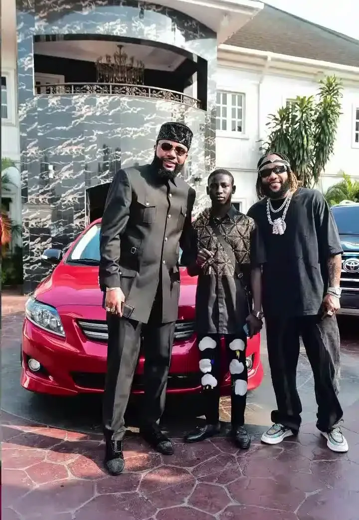 KCee and E Money buy brand new car for Ojazzy, the boy who played native flute in KCee's song, Ojapiano
