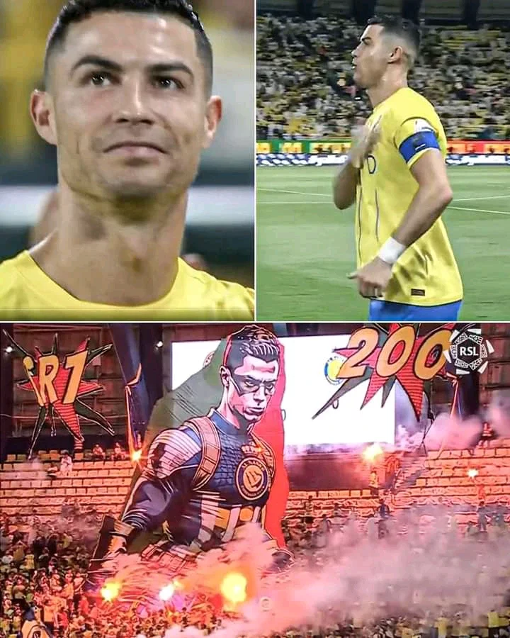 Reactions as Cristiano Ronaldo thanks Al Nassr fans for their tribute to him during Damac FC game.