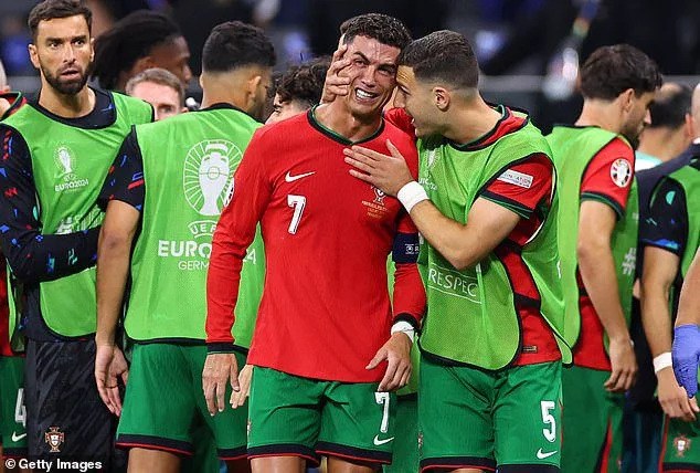 The much-needed break comes after Portugal lost to France on penalties, with Cristiano failing to score once