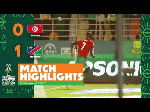 Tunisia 0 - 1 Namibia (Jan-16-2024) Africa Cup of Nations 2023 Highlights