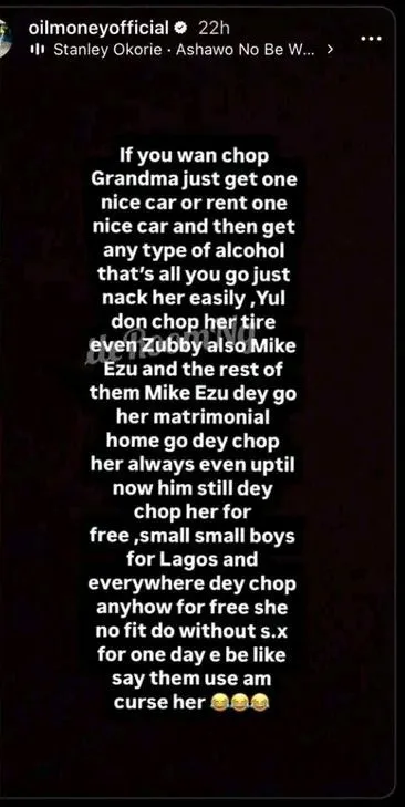 Angela Okorie accused of intimate affairs with male colleagues