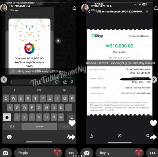 Yhemolee's wife, Thayour drags her workers for reportedly stealing millions from her