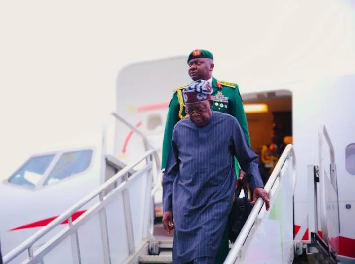 Tinubu Arrives In Saint Lucia For State Visit (Photos) Tinubu Arrives In Saint Lucia For State Visit (Photos)