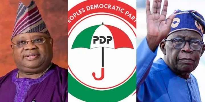 Gov Adeleke, Osun PDP declare support for Tinubu's 2027 re-election bid Gov Adeleke, Osun PDP declare support for Tinubu's 2027 re-election bid