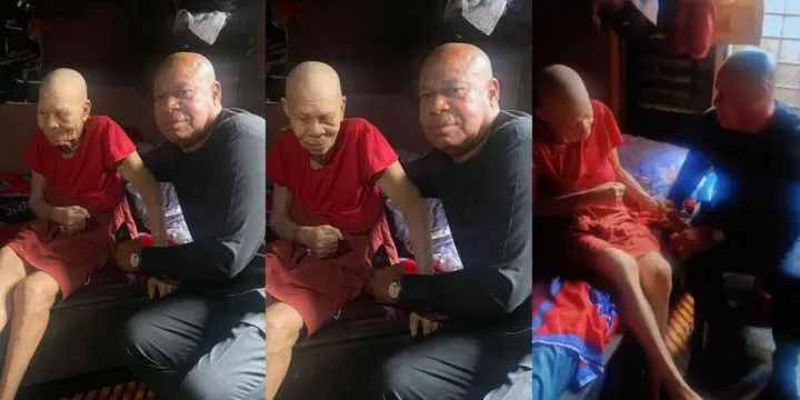 Man who was jailed for 26 years for buying stolen generator reunites with his mother Man who was jailed for 26 years for buying stolen generator reunites with his mother