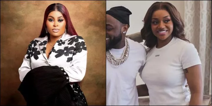 Why I feel Davido's restaurant should have been opened in Chioma's name - Sarah Martins