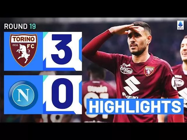 Torino 3 - 0 Napoli (Jan-07-2024) Serie A Highlights