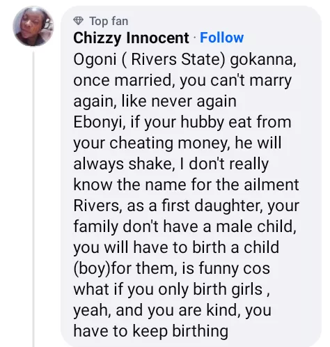 If a married woman cheats in Nsukka, she will run mad but nothing happens to the man if he does same - Nigerians share the 