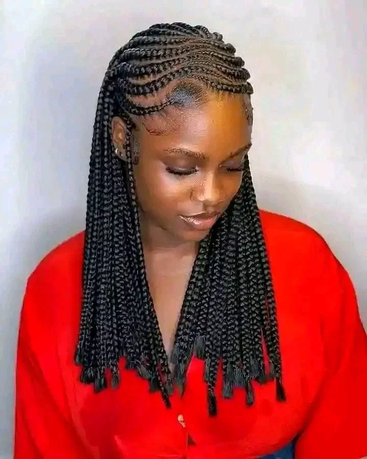 Ways To Style Your Ghana Weaving Hairstyles to Look Sophisticated and Trendy