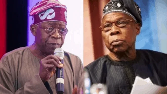 Obasanjo Mocks Tinubu Over Leadership Position In APC