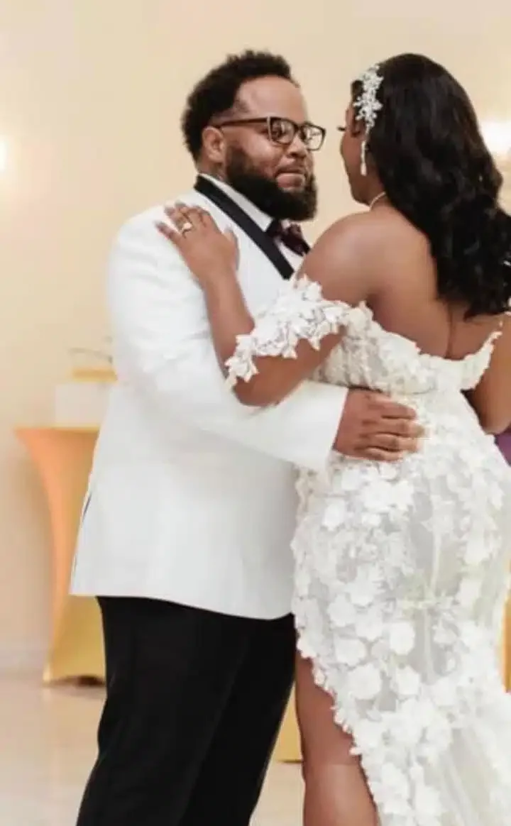 'You better answer your DMs' - Woman advises ladies as she marries man who has been texting her since 2019