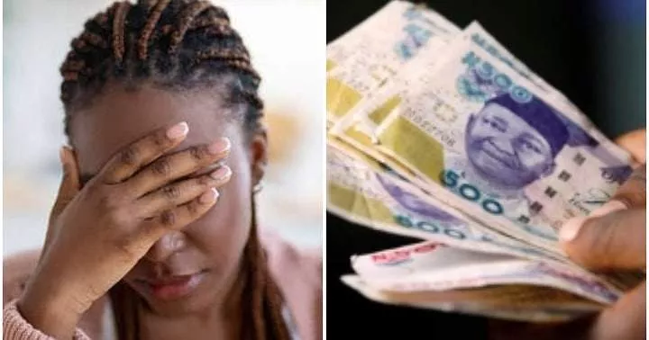 Lady in tears as boss deducts N53,000 from her N59,000 salary, pays only N6k