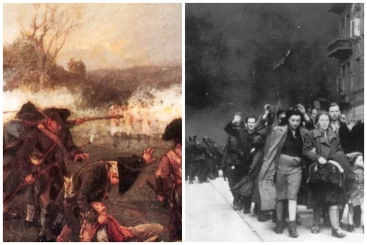 TODAY IN HISTORY: American Revolution Began - Jews Attacked Nazi Forces