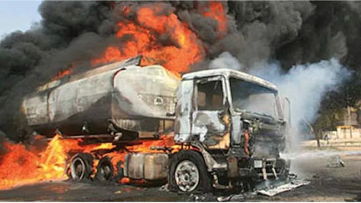 JUST IN: Many People Roasted, 100 Vehicles Burnt in Fatal Rivers Explosion