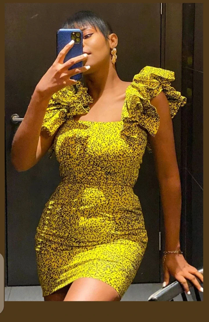 10 Sophisticated Short Ankara Gown Ideas for Fashionable Ladies