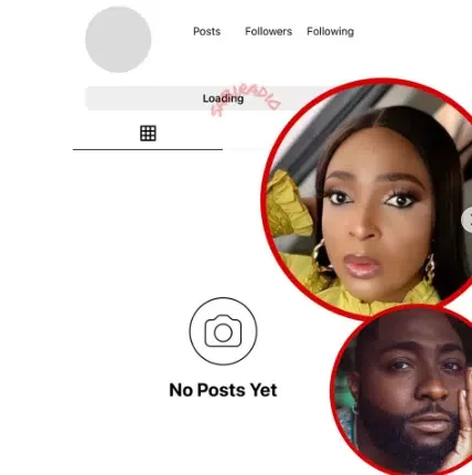 Blessing CEO's Instagram account vanishes moments after calling out Davido