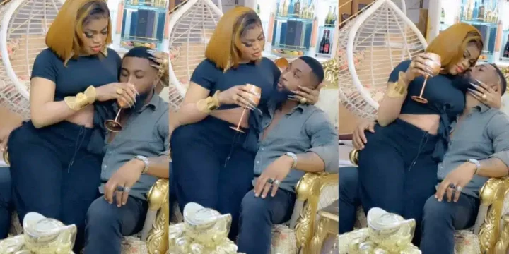 "Man raise to power man" - Bobrisky stirs massive envy as he and his boo share cute moment