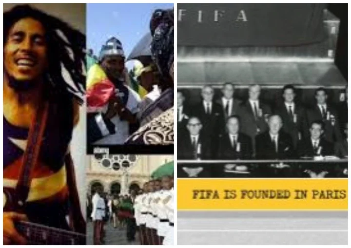 TODAY IN HISTORY: FIFA Formed In France But Snubbed By England - Bob Marley Given Grand State Burial