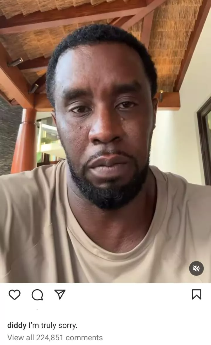 Nigerian comedian Bovi advises US rapper Diddy after he apologised for abusing Cassie Ventura