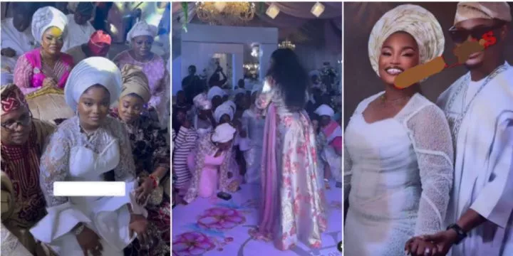 Tope Alabi's daughter secretly weds, videos leak online