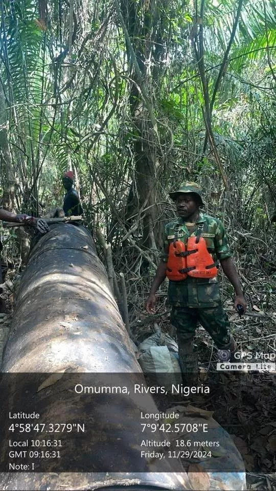 Troops deactivate 56 illegal oil bunkering sanctuaries and recover 1.2 million litres of stolen crude in Niger Delta