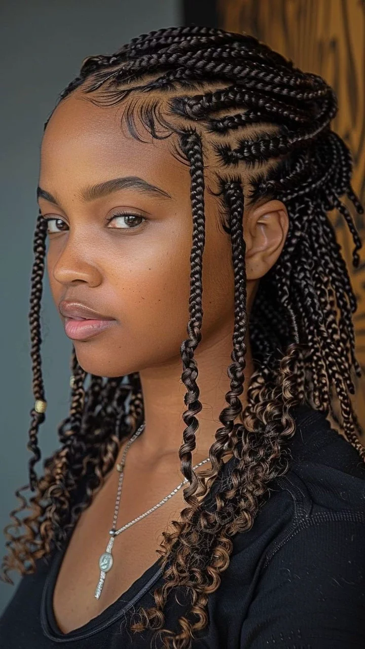 Charming And Beautiful Braided Hairstyles Ladies Can Wear to Look Cool