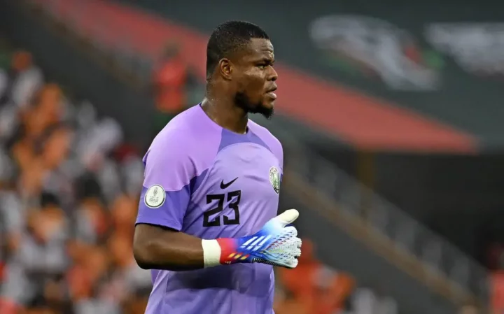 AFCON 2023: Super Eagles goalkeeper, Nwabali set to leave Chippa United