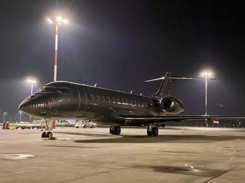 Cristiano Ronaldo's Bombardier Global Express - Instagram