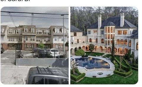 The Homes of World Celebrities Before and After Fame