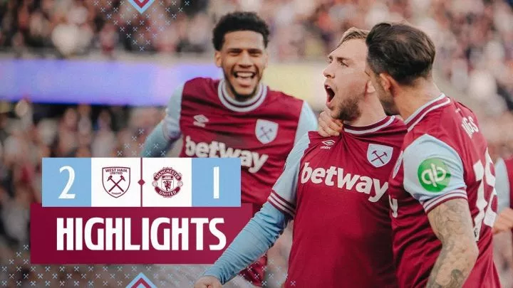 West Ham United 2 - 1 Manchester United (Oct-27-2024) Premier League Highlights